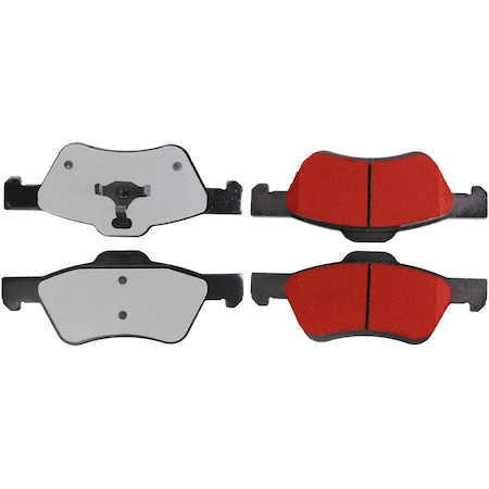 Centric Parts Pq Pro Disc Brake Pads, 500.10473 500.10473